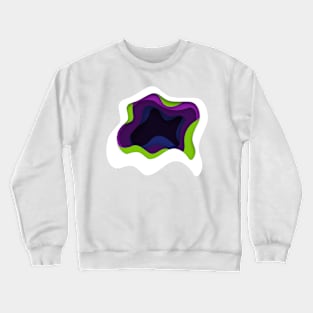 Geometric illusion popart Crewneck Sweatshirt